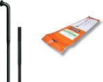 Jalgratta kodarad CNSPOKE DB474 298 mm roostevaba teras mustad 36 tk