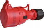 Elektromet Gpp16/4 16a 4p Ip44 punane pistikupesa