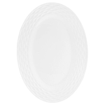 Ambition ovaalne taldrik Paola, 34,5 cm, valge