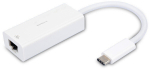 USB-C Etherneti adapter Vivanco 45383 Gigabit, 0,1 m kaabel, RJ45
