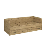 Voodi Mebelbos Ayson 2s 90, 206,4x94,4x71 cm, pruun