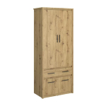 Kapp Mebelbos Ayson 4d1s, 86,6x50,2x210,6 cm, pruun