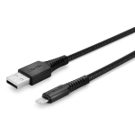 Lindy USB-A kuni Lightning kaabel 31293, 3m, must, USB 2.0 Type A isane/Lightning C89 isane, MFi sertifitseeritud