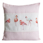 Dekoratiivne padjap&uuml;&uuml;r Flamingo, 40x40 cm