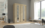 Riidekapp Adrk Furniture Balton 150 cm, tamm