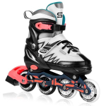 Reguleeritava suurusega rulluisud Spokey Tony, must/roosa