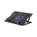 Rebel Notebook Cooler (14-17'') Pad Stand / Silent fan / LED / USB