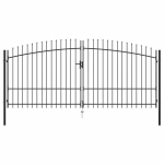 vidaXL kahepoolne aiav&auml;rav nooleotstega 400 x 225 cm