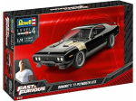 Mudelauto, Revell - Fast & Furious Dominics 1971 Plymouth GTX, 1/24, 07692