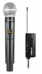 Vonyx WM55 juhtmevaba mikrofoni pistik ja esitus UHF