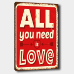 Pilt l&otilde;uendil All you need is love
