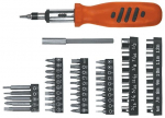 Kruvikeeraja narre 1/4"+ 52 otsikut ja padrunit