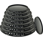 Reguleeritav ND2-400 filter, 49 mm nd2-400 (neutral density 1-8.6 Stops), Magicso