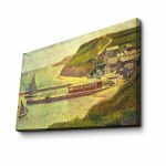 Reproduktsioon Harbour at Port‑en‑Bessin at High Tide (Georges Seurat)