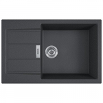 Valamu Franke SIRIUS S2D 611-78XL (k&auml;sitsi avatav), 143.0590.228, Tectonite, Carbon