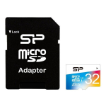M&auml;lukaart Silicon Power microSDHC UHS-I 32 GB + adapter