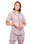 Naiste Pidžaama Cotpark&nbsp;19029, Vana roosa