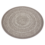 &Uuml;mmargune vaip SISAL FLAT 48834686 Punktid, beež