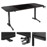 Huzaro Hero 4.7 black m&auml;ngurilaud 160 cm &ndash; XXL suurus, Carbon-kate, hoidikutega