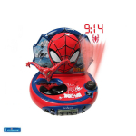 LEXIBOOK - SPIDERMAN - Children's Alarm Clock Radio with Projection Images