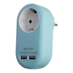 Splitter 1 pesa 2xUSB-A-ga, Entac