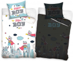 Laste helendav voodipesukomplekt Super Boy 140x200, 2-osaline