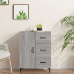 vidaXL puhvetkapp, hall Sonoma tamm, 69,5 x 34 x 90 cm, tehispuit