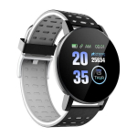 iWear M9 Round Smart & Fit k&auml;ekell Full Touch 1,3-tollise IPS-meedia juhtimisega / HR / Verer&otilde;hk / Sotsiaalne must-valge