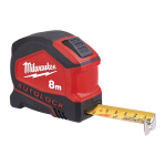 M&otilde;&otilde;dulint Milwaukee Autolock 8 m x 25 mm