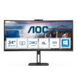 AOC CU34V5CW/BK 34" WQHD VA 100Hz 300cd/m&sup2; 1ms