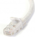 Cat6 Gigabit UTP v&otilde;rgukaabel ilma kinnituseta 15m - STARTECH - Valge - M/M