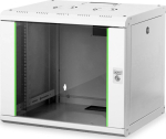 Digitus Serverikapp DN-19 09-U, 9U, 19 tolli, 60 cm x 45 cm x 47 cm, IP20, teras, RAL 7035, klaasist uks, 100 kg