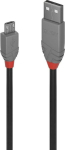 Lindy USB 2.0 A-Mini B kaabel 36730, 0,2 m