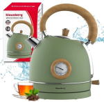 Kettle Klausberg ELEKTRILINE VEKEDEL 1,8L TERMOMEETRIGA KLAUSBERG KB-9008 RETRO