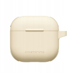Apsauginine smėlio spalvos AirPods 4 k&otilde;rvaklappide &uuml;mbris AmazingThing