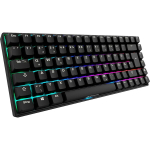 Sharkoon SKILLER SGK50 S3 PBT m&auml;nguklaviatuur, 75%, DE paigutus, Gateron G Pro 3.0 Yellow, PBT klahvid, QMK, VIA