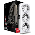 Videokaart XFX Radeon RX 9070 XT RX-97TSWF3W9, 16GB GDDR6, 256 bit, 2970 MHz, 20000 MHz, 304 W, 800 W, 3x DisplayPort, 1x HDMI