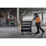 Dewalt DXL Ladustamis Karp Torni DWST60510-1, 3 Sahtlit, 200kg Kandev&otilde;ime, 65kg Kaal, Hall/Valge