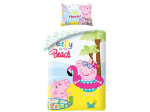 Peppa Pig voodipesukomplekt 140x200, 2-osaline