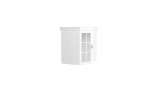 Nurgakujuline vitriini lett Kora KNN1, valge