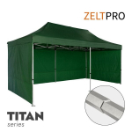 Pop-up telk 4x8 roheline Zeltpro TITAAN