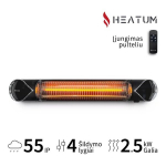 Infrapuna soojuskiirgur Heatum H2500R CORE MUST