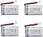 4 tk laetav Lipo aku (3.7v, 720mAh Lipo) Rc Quadricopter Drones Syma X5 X5C X5SC X5SW, Cheerson CX-30W, Skytech M68, Wltoys F949 jaoks