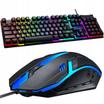RGB m&auml;nguklaviatuuri ja hiire komplekt