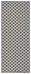 Vaip NORTHRUGS Twin Nizza Black Cream, 80x150 cm
