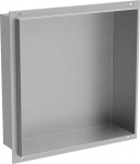 Mexen X-Wall-NR s&uuml;vistatav seinariiul, 30x30 cm, Inox