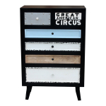 Kummut Notio Living Dexter 80, tumepruun