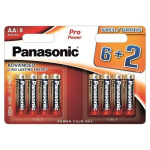 Patareid Panasonic LR6PPG/8B (6+2)