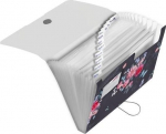 Dokumendihoidja Herlitz PP A4 Ladylike Flowers, 12 taskuga