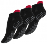 Naiste spordisokid libisemiskindla tallaga Stark Soul, mustad, 3 tk.